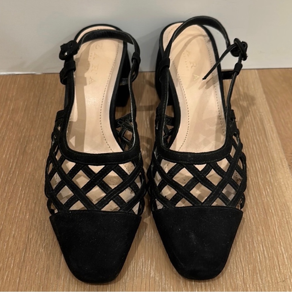 Zara Slingback Heels